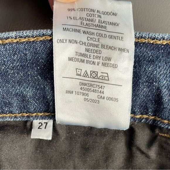 Hudson Blair High Rise Skinny Blue Jeans Size 27 - Picture 12 of 12